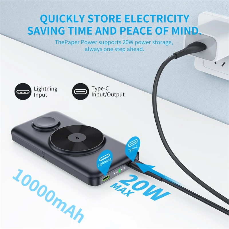 Watch Watch Xs - Power Bank Wireless 3-in-1 da 10000mAh
