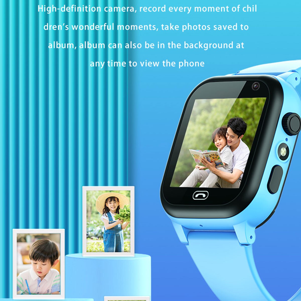 Smartwatch Watches Gift For Girls - Orologio intelligente per bambini Chiamata SOS
