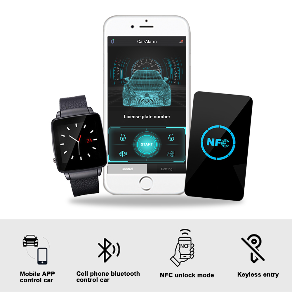 Smartwatch Phone Watches - Sistema di accesso senza chiave NFC