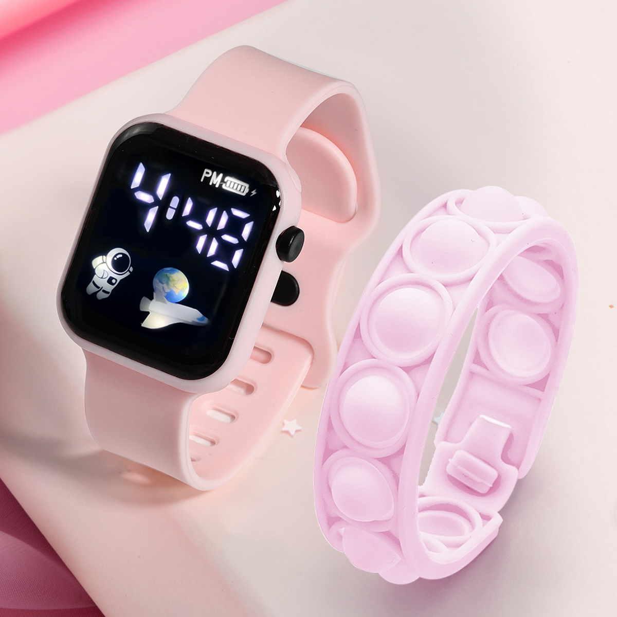 Smartwatch Watches Gift For Girls - Braccialetto per orologio intelligente per bambini