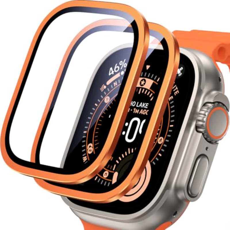 2PCS HD Vetro temperato in met - Smartwatch Watches For Men recensione e prezzo