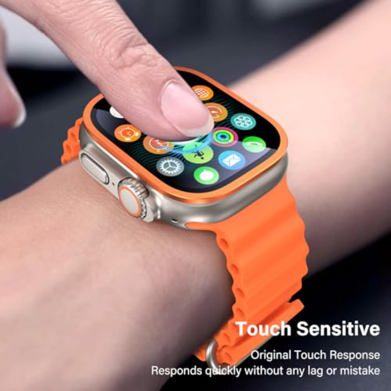 2PCS HD Vetro temperato in met - Smartwatch Watches For Men recensione e prezzo