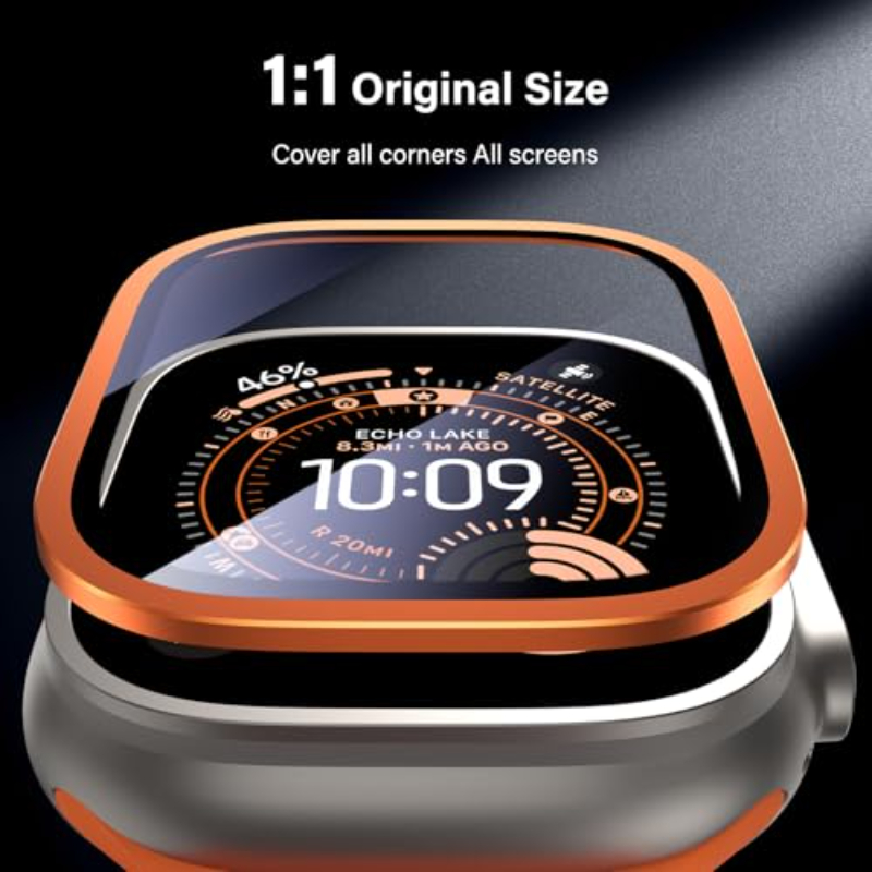 2PCS HD Vetro temperato in met - Smartwatch Watches For Men recensione e prezzo