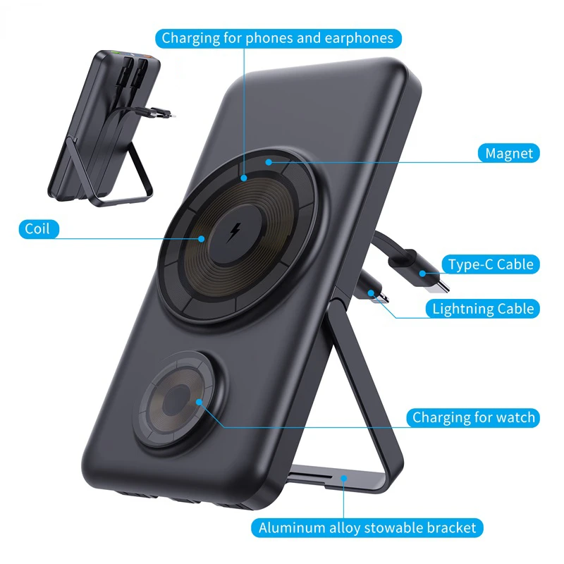 Power Bank Wireless 3-in-1 da  - Watch Watch Xs recensione e prezzo