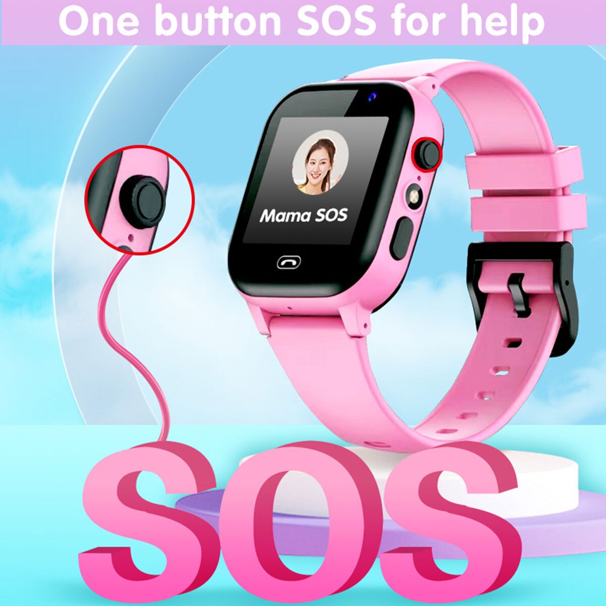 Orologio intelligente per bamb - Smartwatch Watches Gift For Girls recensione e prezzo
