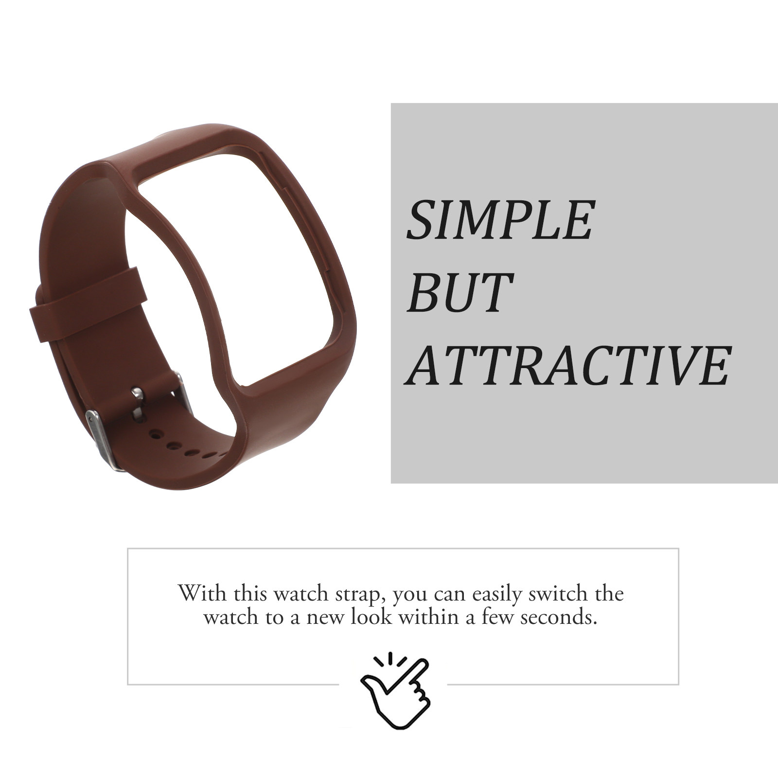 Cinturino per orologio in TPE  - Smartwatch Slim Watches For Men recensione e prezzo