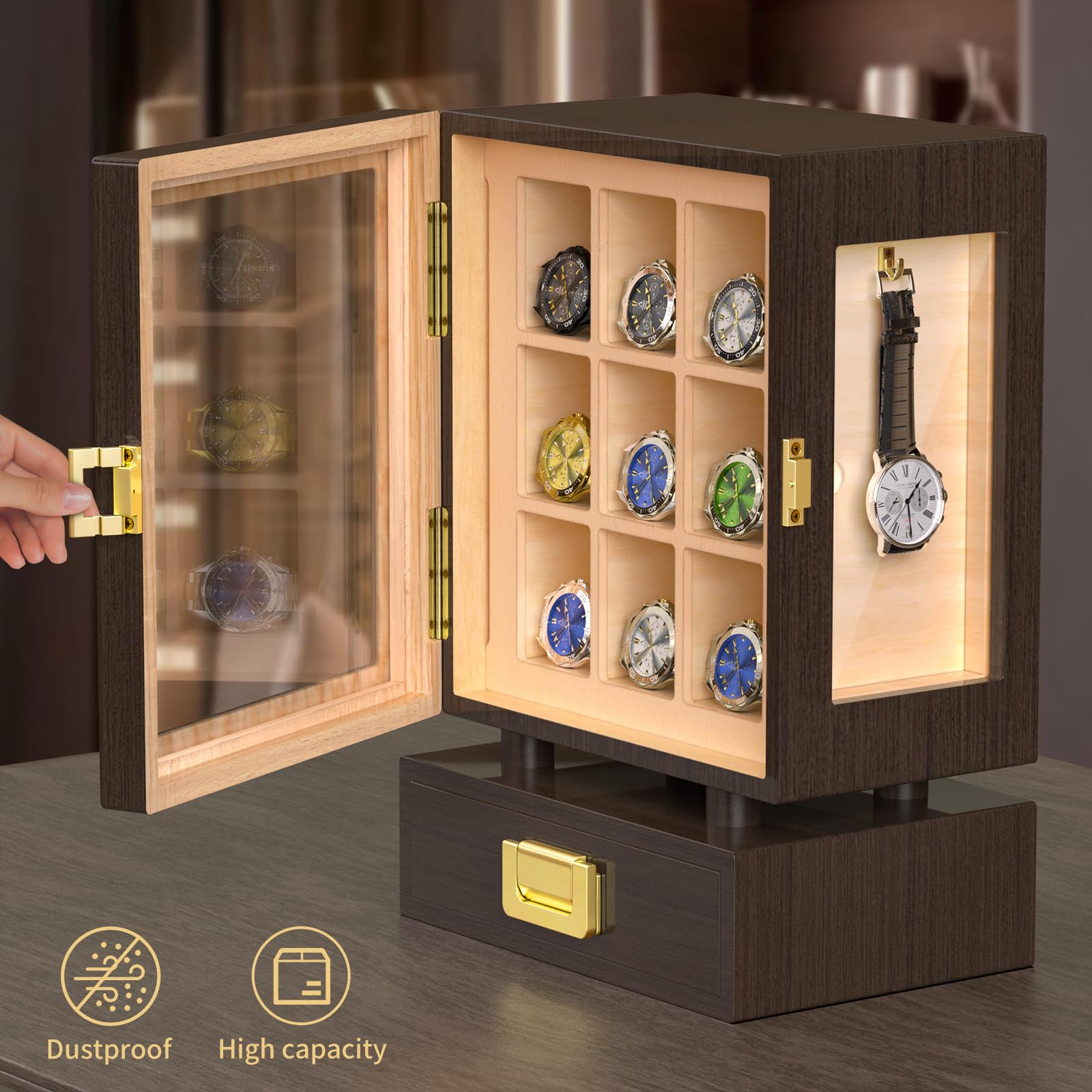 Scatola Porta Orologi in Legno - Watches Original recensione e prezzo