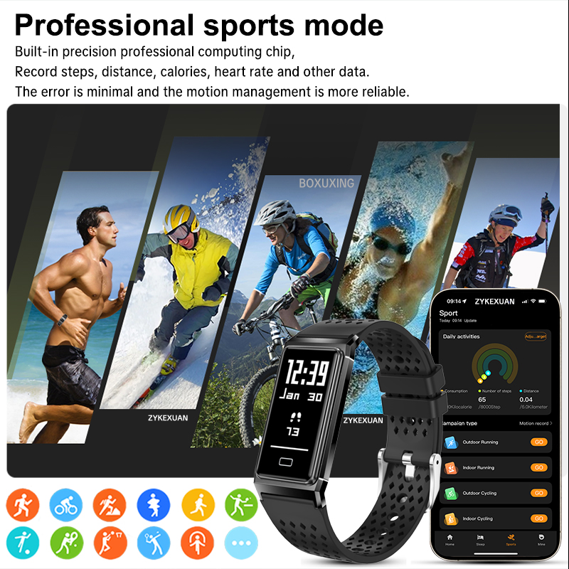 Nuovo Braccialetto Smart per F - Smartwatch Health Watches For Men recensione e prezzo