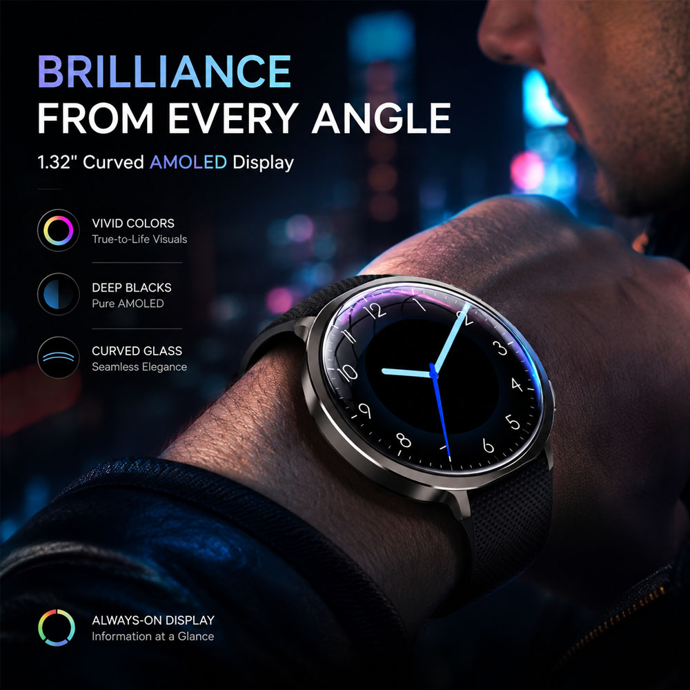 Smartwatch Premium AMOLED 2026 - Smartwatch Health Watches For Men recensione e prezzo